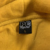 Planet of the Grapes Mens Yellow hoodie size large