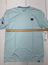 Avid Mens Ice Blue Long Sleeve Dry Shirt Size Large