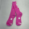 Epic Sports Pink Breast Cancer Crew Socks Youth Size Large New