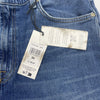 7 For All Mankind Logan Stovepie Jeans Explorer Blue Women’s 32 New Defect $188
