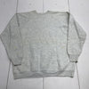 Vintage Fruit Of The Loom Grey H&amp;H Color Lab Crewneck Sweater Size XL