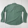 Buffalo Jackson Mens Green Grey Check Long Sleeve Button Up Size Large