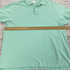 J Crew Mint Knit Short Sleeve Polo Shirt Men Size XL