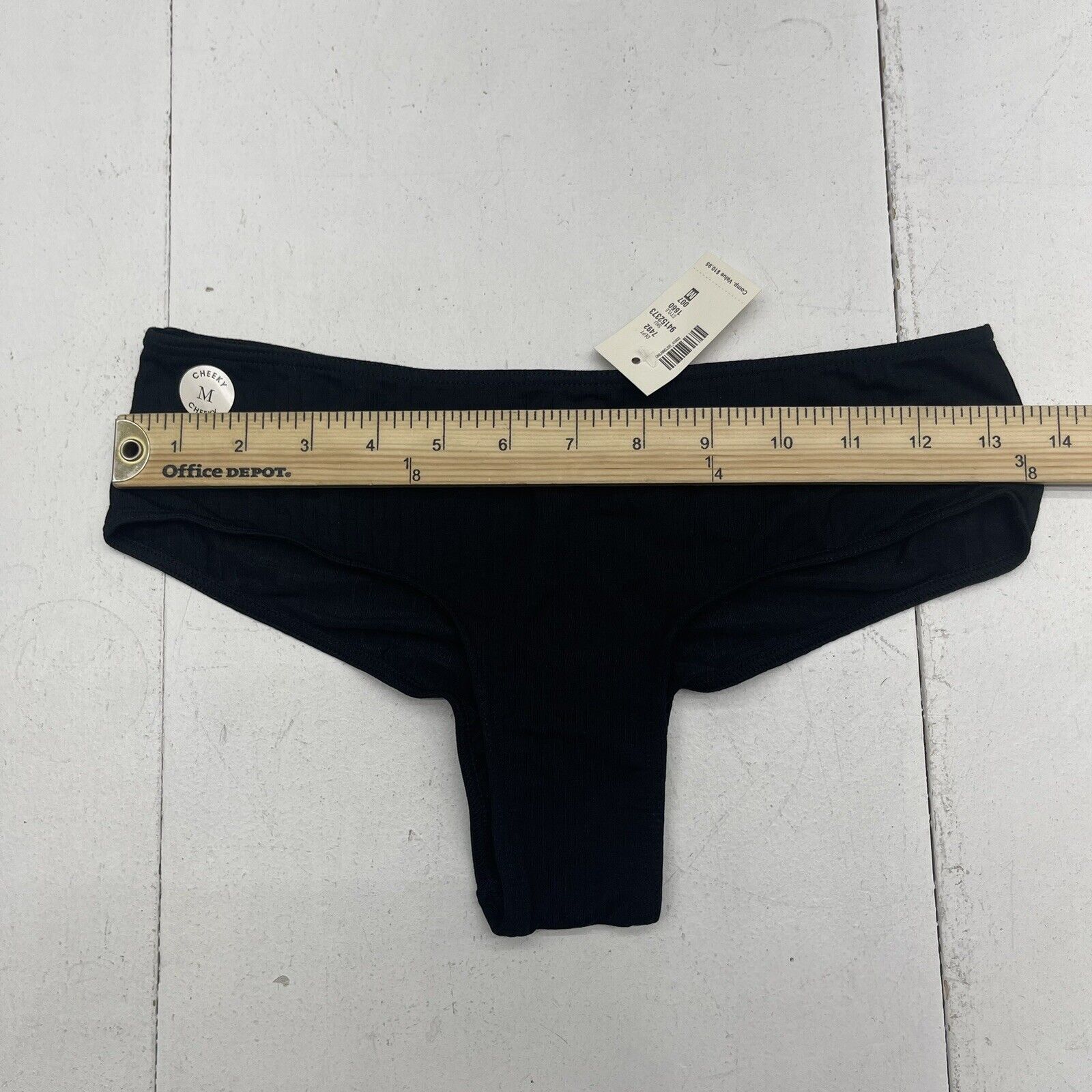 Aeropostale Black Cheeky Underwear Women's Size Medium New - beyond exchange