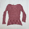 Barbara Who Pink V Neck Sweater Women’s Size FA One Size New*