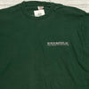 Vintage Green Short Sleeve T Shirt Men Size Large Made In USA Single Stitch